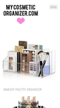 Mobile Screenshot of mycosmeticorganizer.com